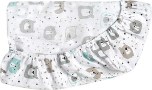 [RESIGILAT] FlyIdeas Cearsafuri cu Elastic, 2 Cearsafuri, Husa Impe...