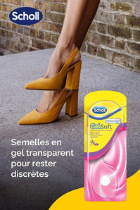 [RESIGILAT] Branturi Scholl Gel Soft pentru incaltaminte marimi 35-40.5