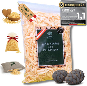 [RESIGILAT] Waldklang 7 litri, Aschii de pin elvetian, Material umplutura perne