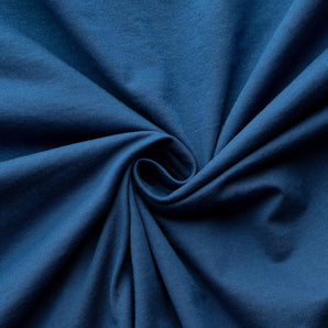 [RESIGILAT] Cearsaf VelvetHome 200x200cm 100% bumbac albastru marin