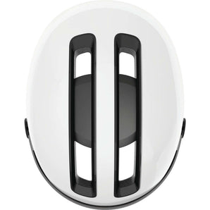 [RESIGILAT] Casca bicicleta Abus Urban HUD-Y ACE Alb Stralucitor L